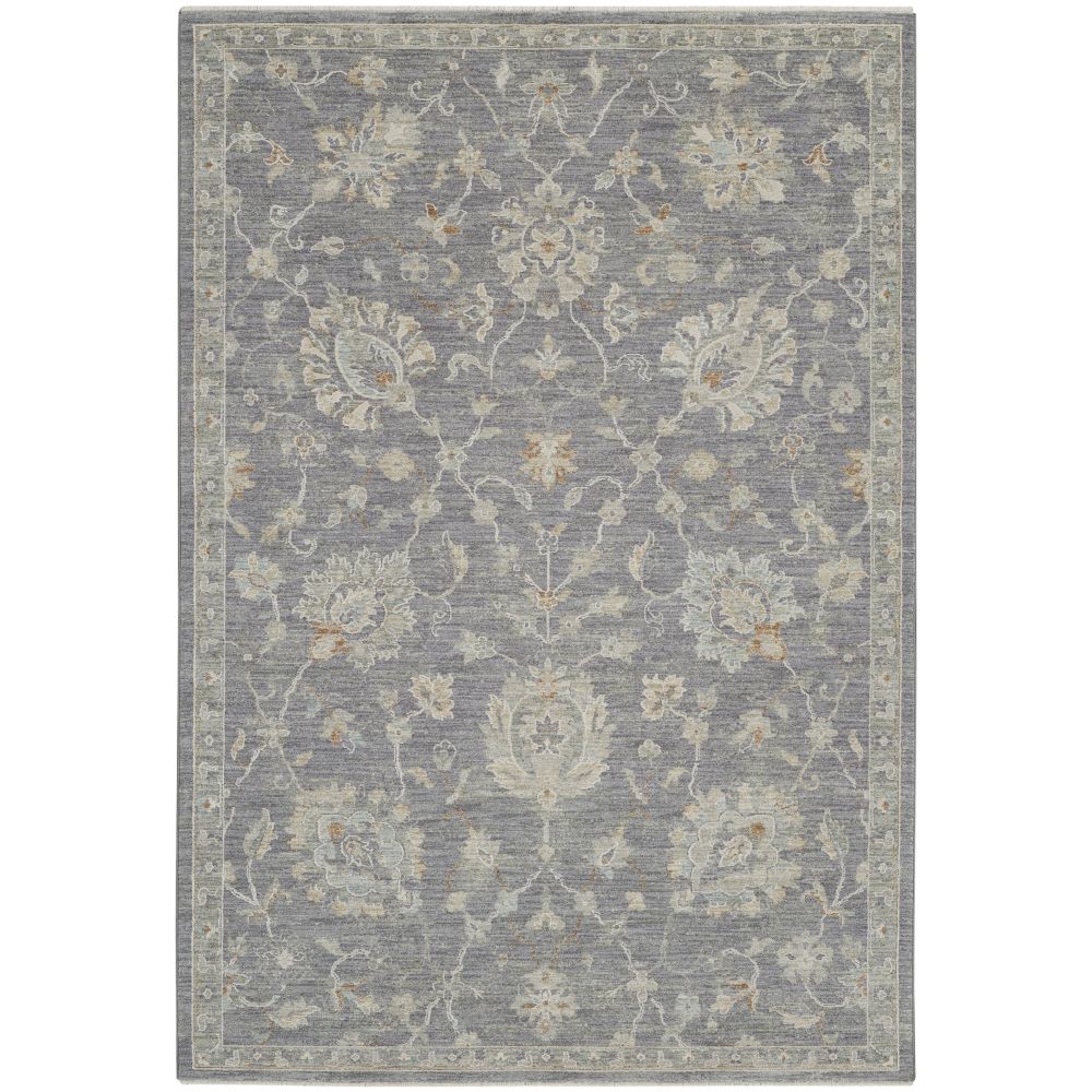 Nourison ASR04 Asher 3 Ft. 11 In. x 5 Ft. 11 In. Area Rug in Charcoal