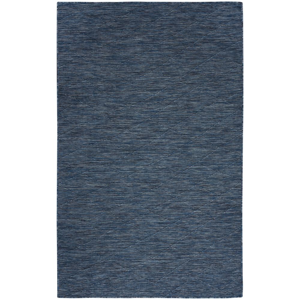 Nourison PSL01 Practical Solutions Area Rug in Navy Blue, 4