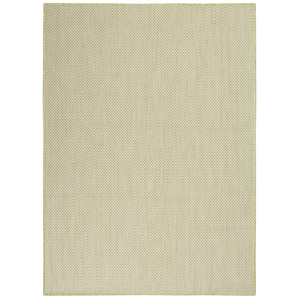 Nourison COU01 Courtyard 4 Ft. x 6 Ft. Area Rug in Ivory Green