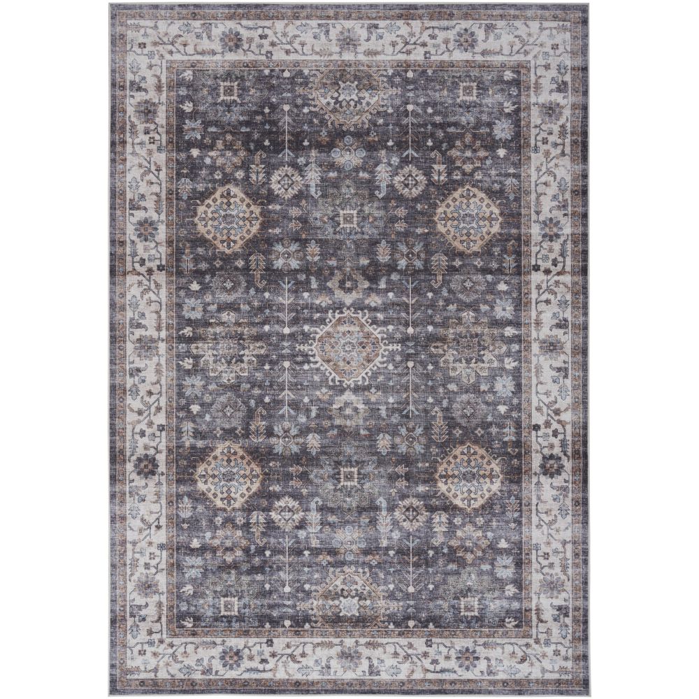Nourison 099446900289 Fulton Area Rug in Charcoal, 7