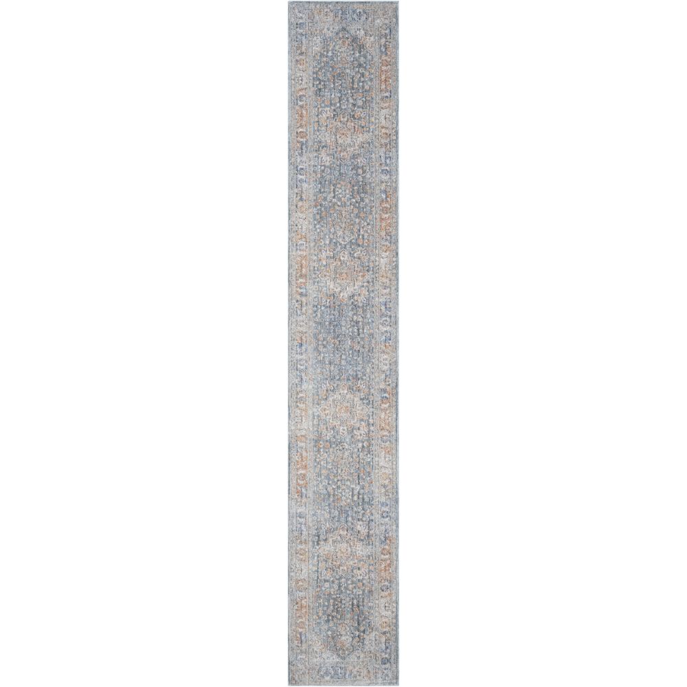Nourison TMC01 Timeless Classics Area Rug in Ivory Blue, 2