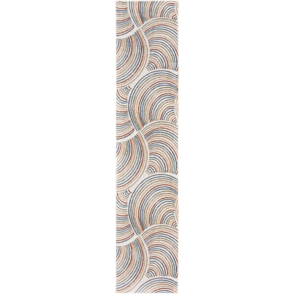 Nourison ASW08 Astra Machine Washable Area Rug in Ivory / Multi, 2