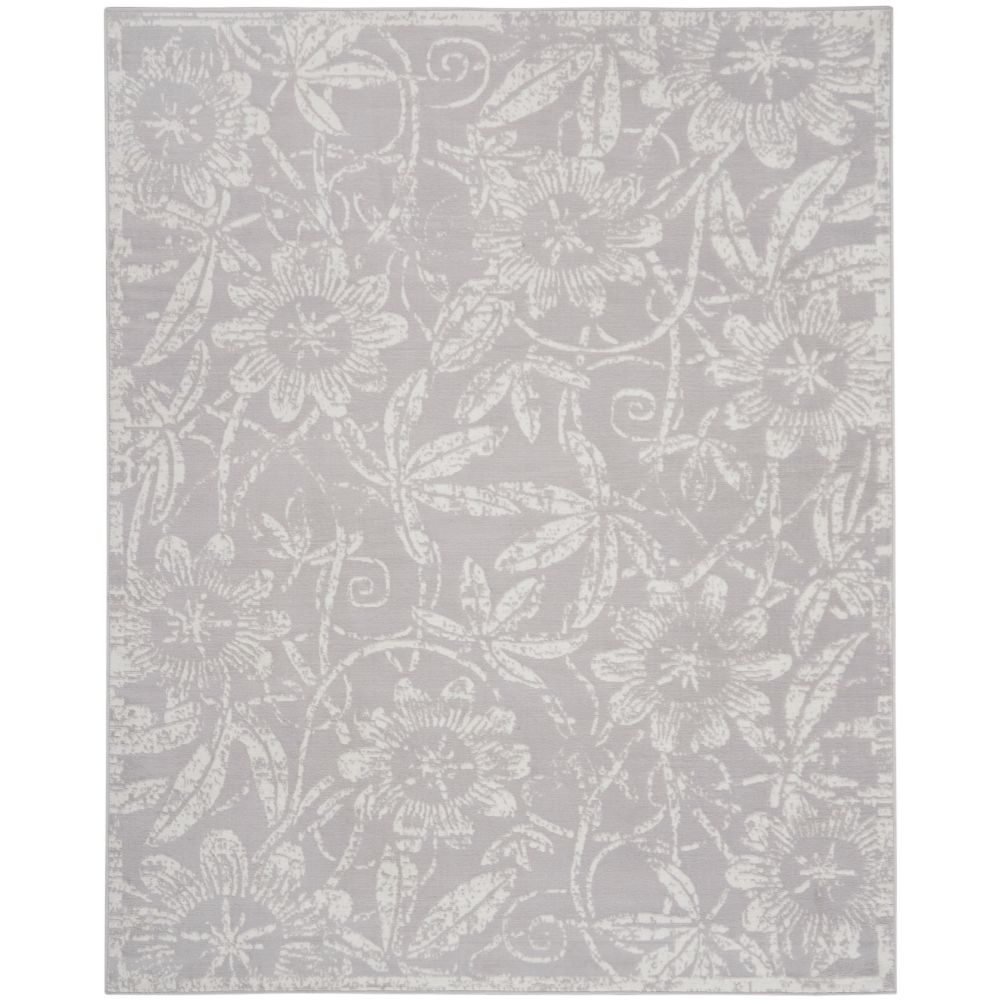 Nourison WHS05 Whimsical 7 Ft. x 10 Ft. Area Rug in Gray