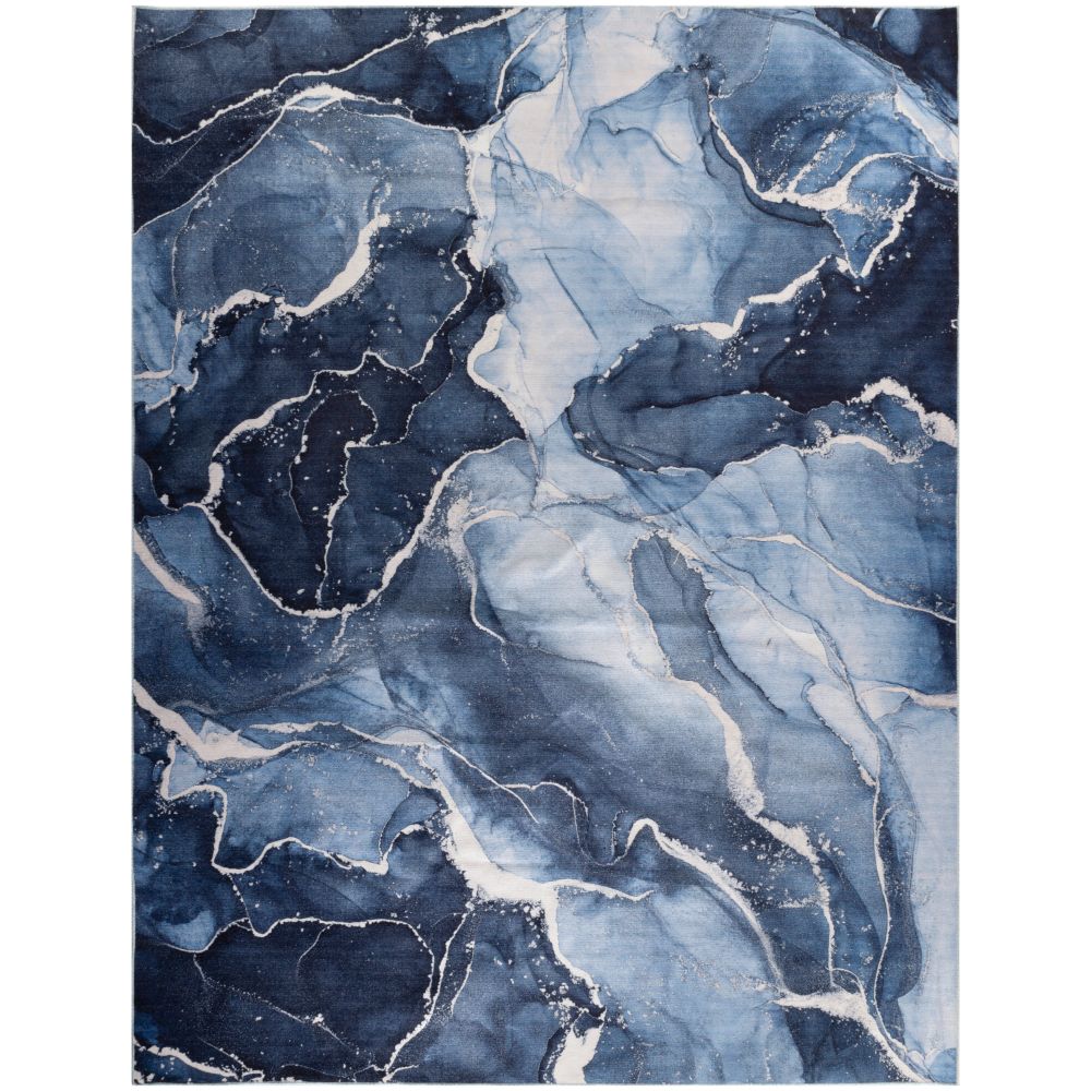 Nourison DDR02 Inspire Me! Home Décor Daydream Area Rug in Navy Blue, 9