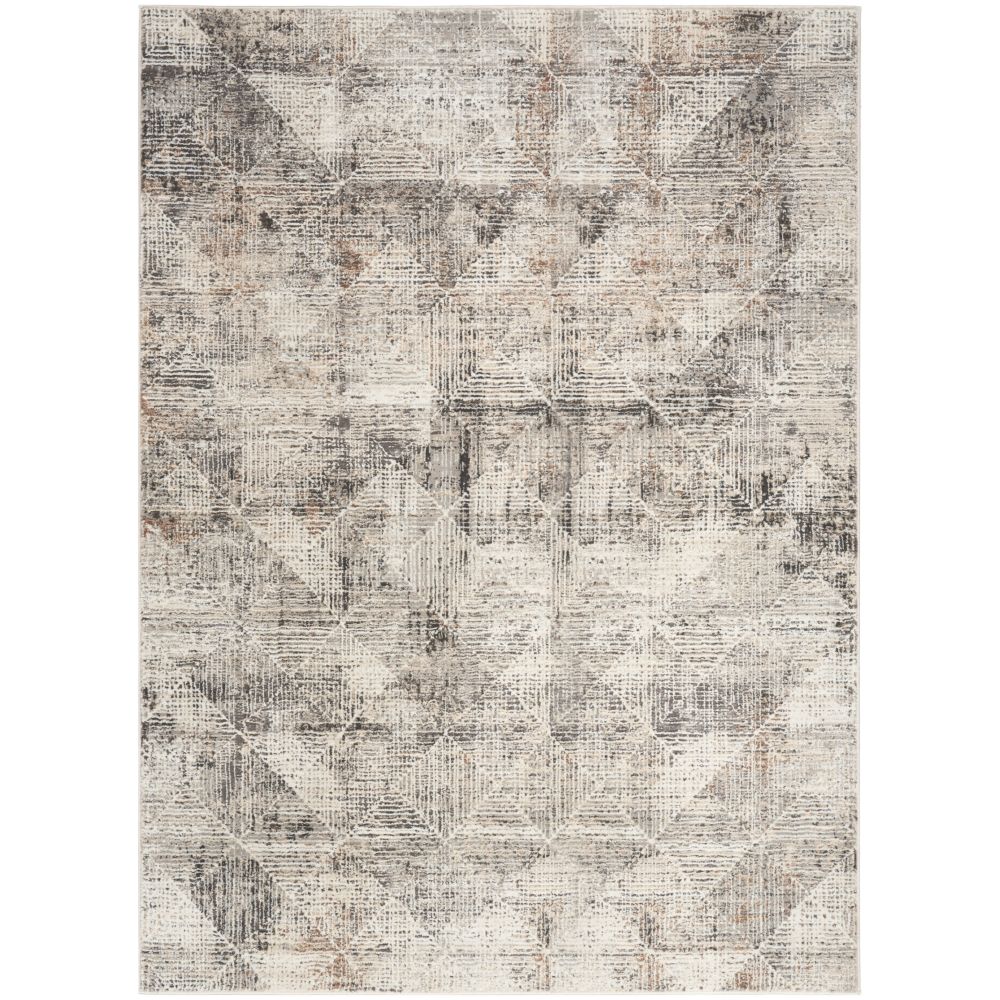 Nourison ECO08 Eco-Friendly Area Rug 7 ft. 10 in. X 9 ft. 10 in. in Ivory Multicolor