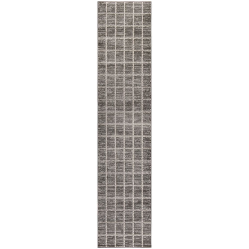 Nourison SRH05 Serenity Home Area Rug in Grey Ivory, 2