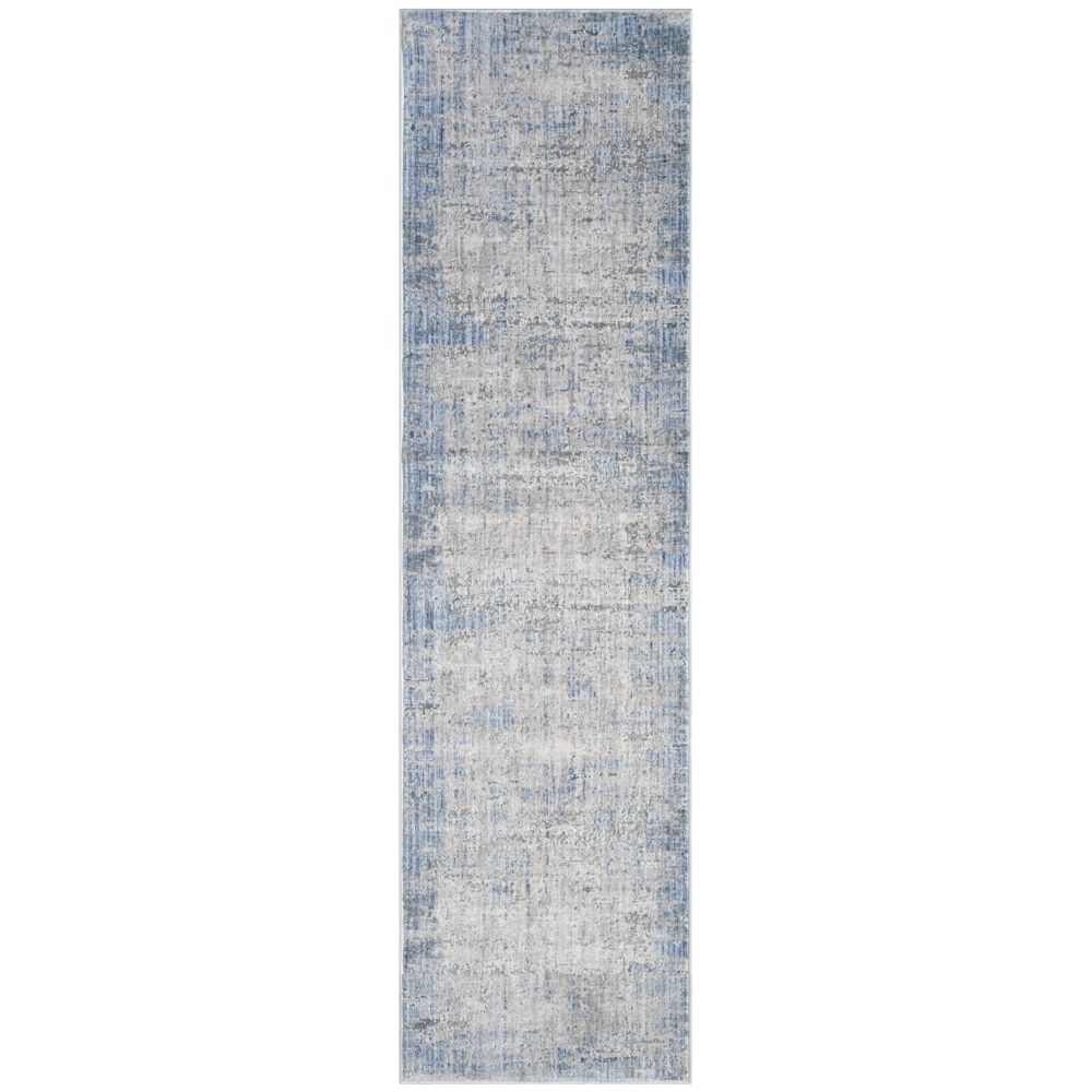 Nourison ABH02 Abstract Hues Area Rug in Blue Grey, 2