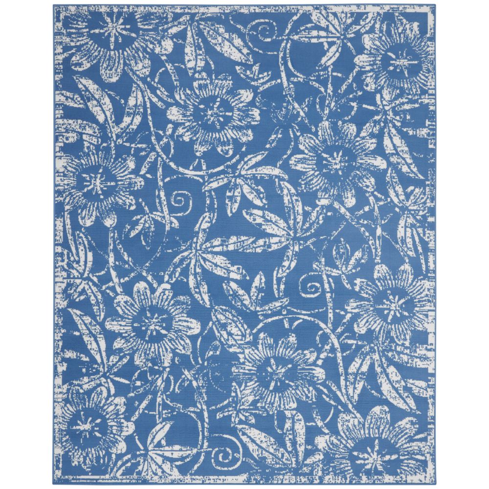 Nourison WHS05 Whimsical 8 Ft. x 10 Ft. Area Rug in Blue
