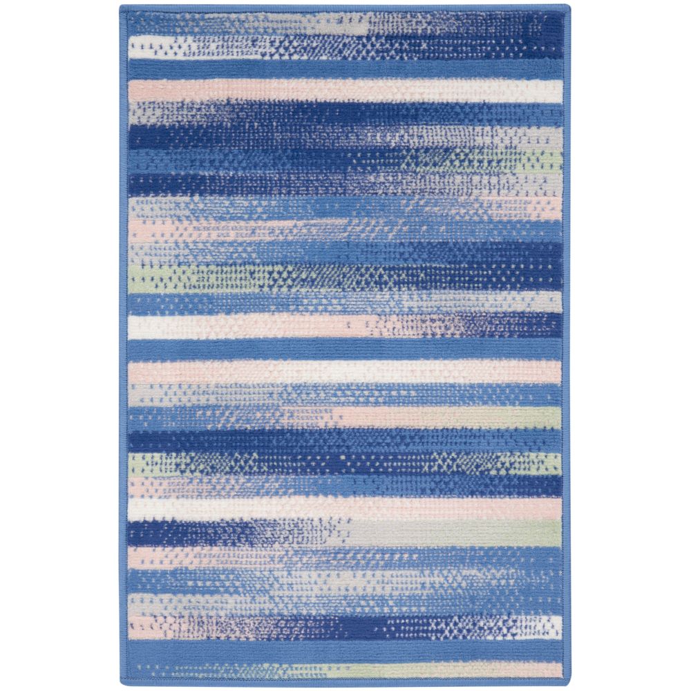 Nourison WHS12 Whimsical 2 Ft. x 3 Ft. Area Rug in Blue Multicolor