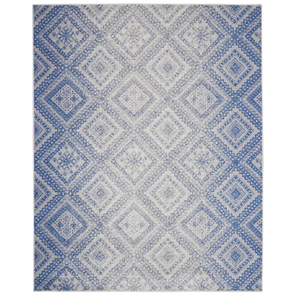 Nourison WHS17 Whimsical 8 Ft. x 10 Ft. Area Rug in Ivory Blue