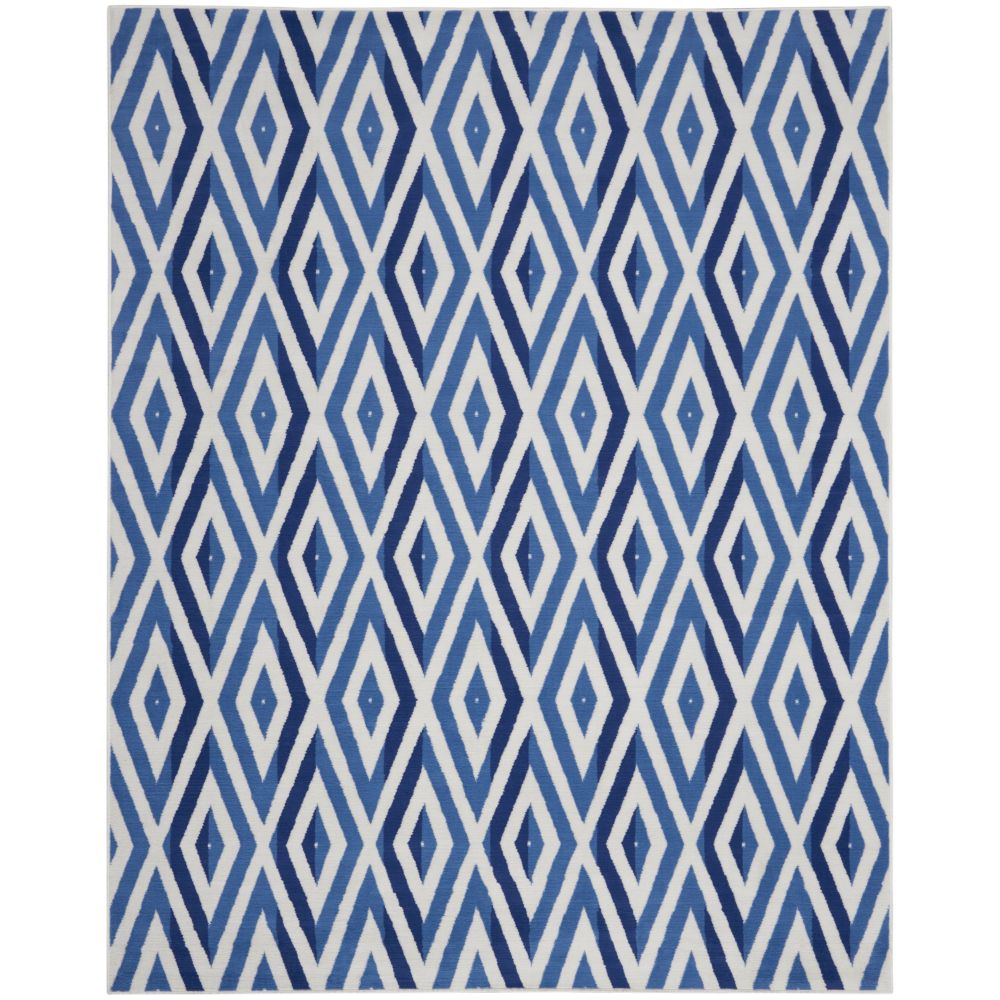 Nourison WHS04 Whimsical 8 Ft. x 10 Ft. Area Rug in Ivory Blue