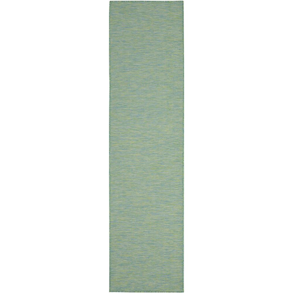 Nourison POS01 Blue/Green Positano Runner Area Rug, 2
