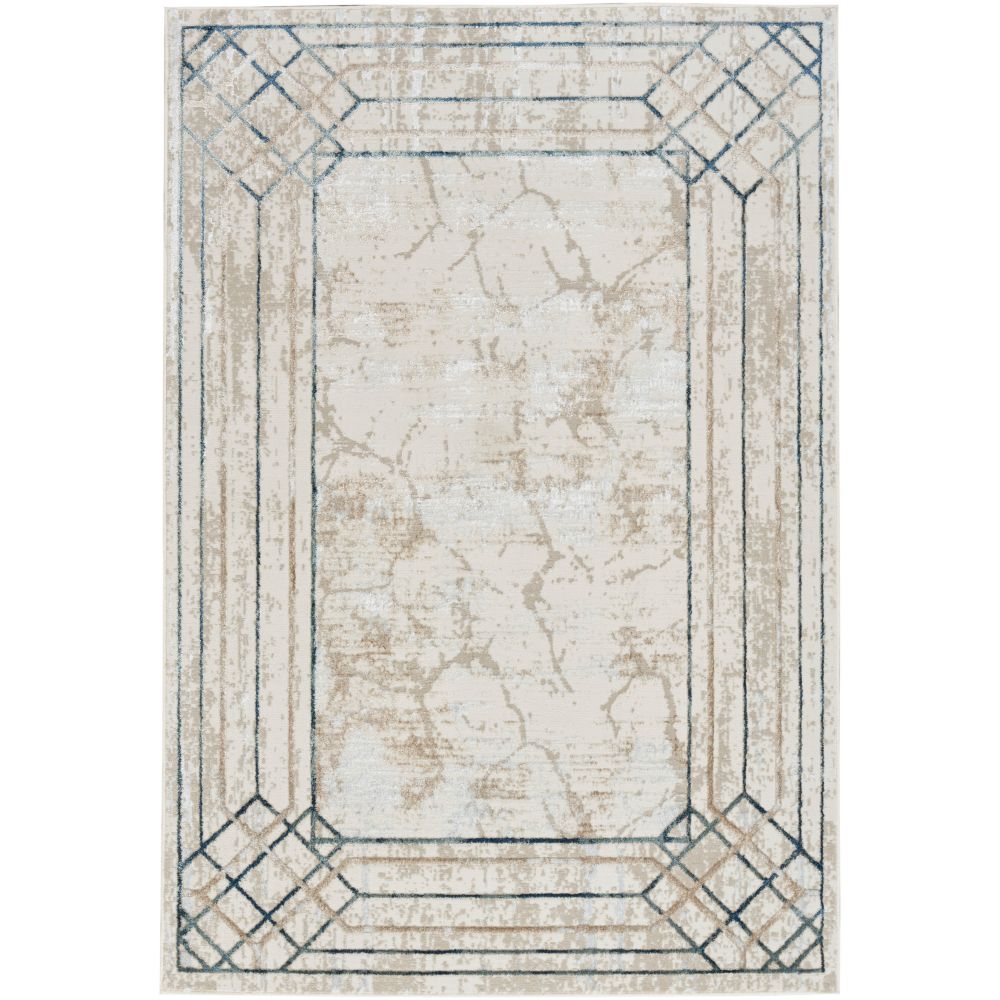 Nourison 099446895547 Glam Area Rug in Ivory/Taupe, 3