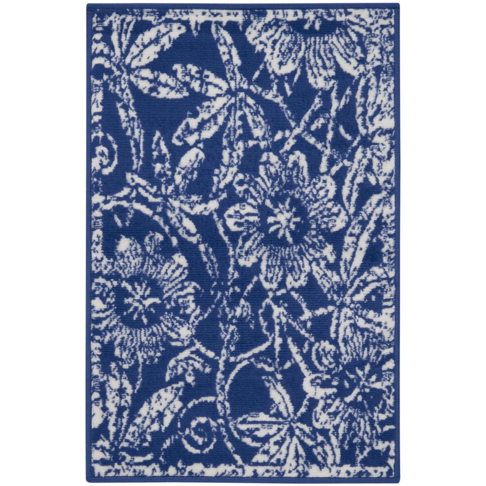 Nourison WHS05 Whimsical 2 Ft. x 3 Ft. Area Rug in Navy