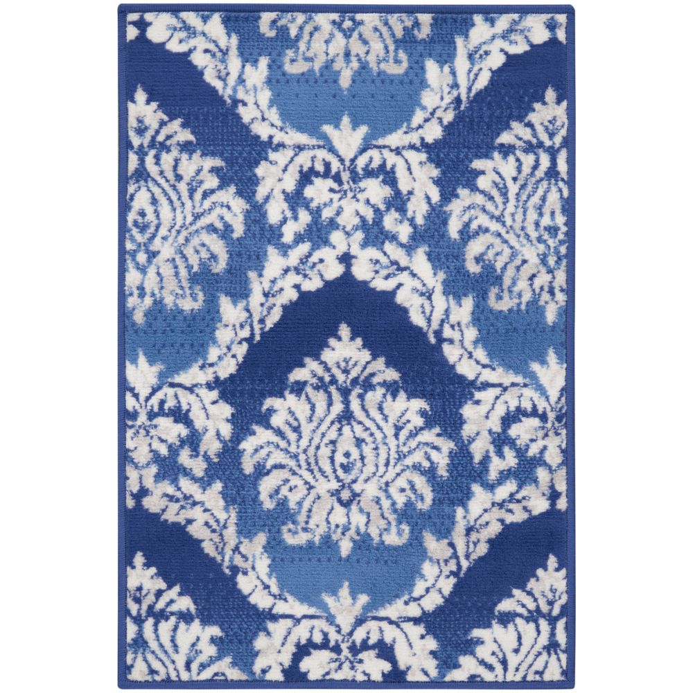 Nourison WHS01 Whimsical 2 Ft. x 3 Ft. Area Rug in Blue