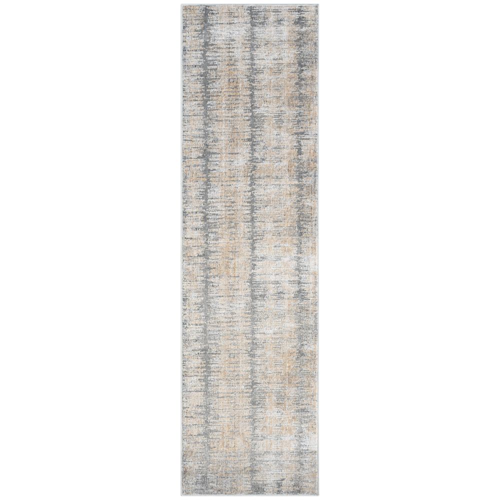 Nourison ABH03 Abstract Hues Area Rug in Grey Gold, 2