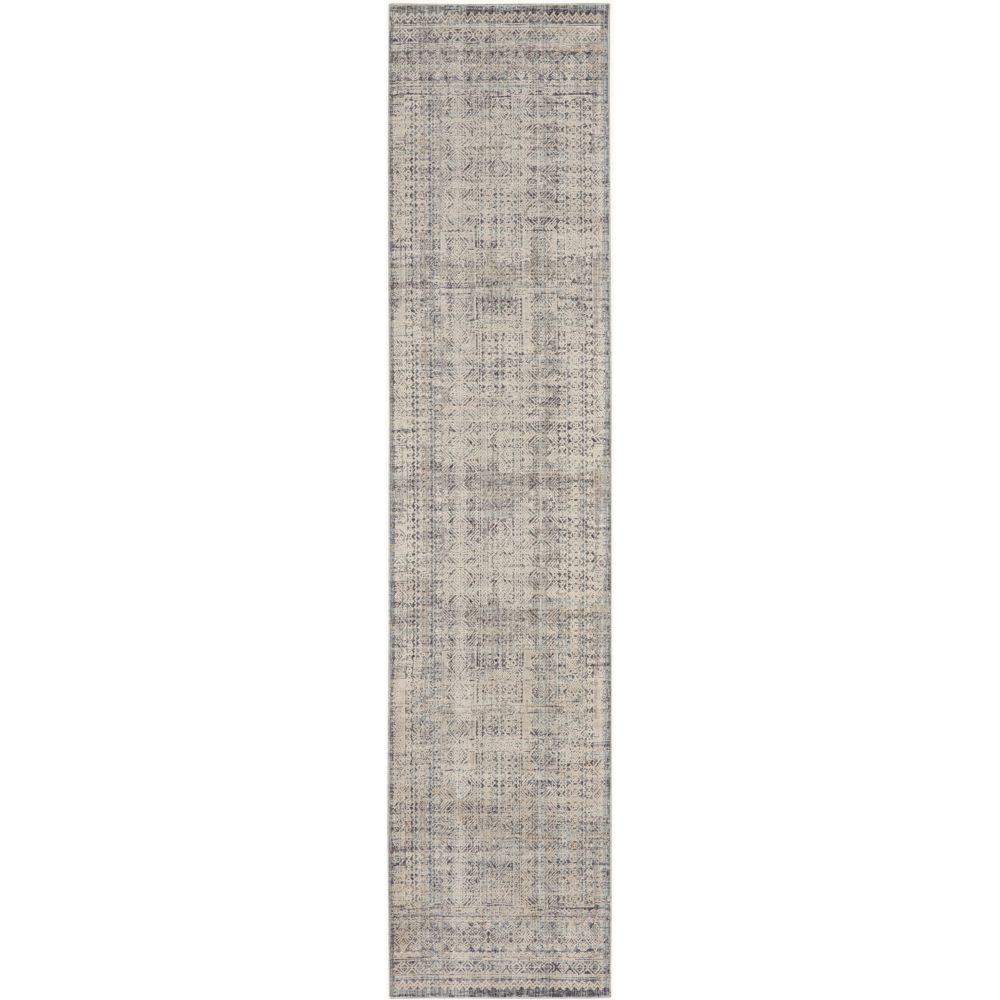 Nourison NYE06 Nyle Area Rug in Ivory Blue, 2