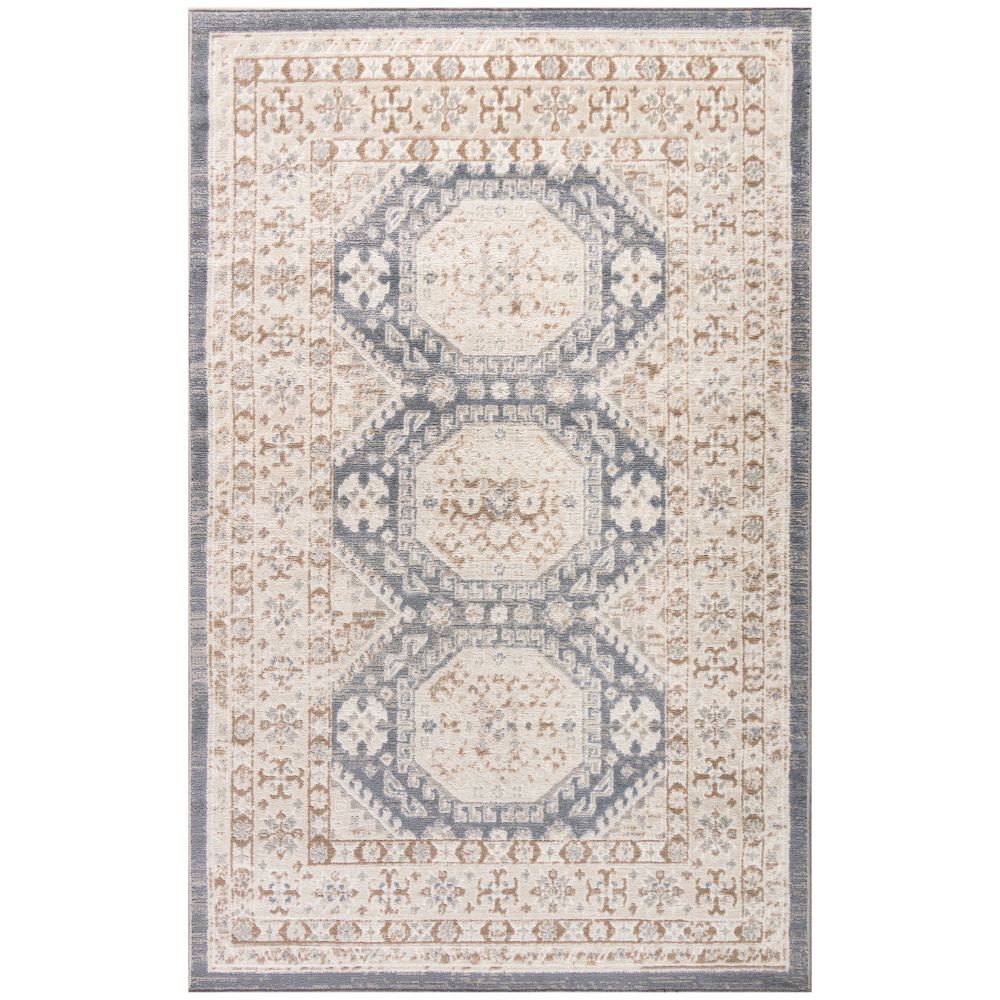 Nourison SRH01 Serenity Home Area Rug in Ivory Blue, 3