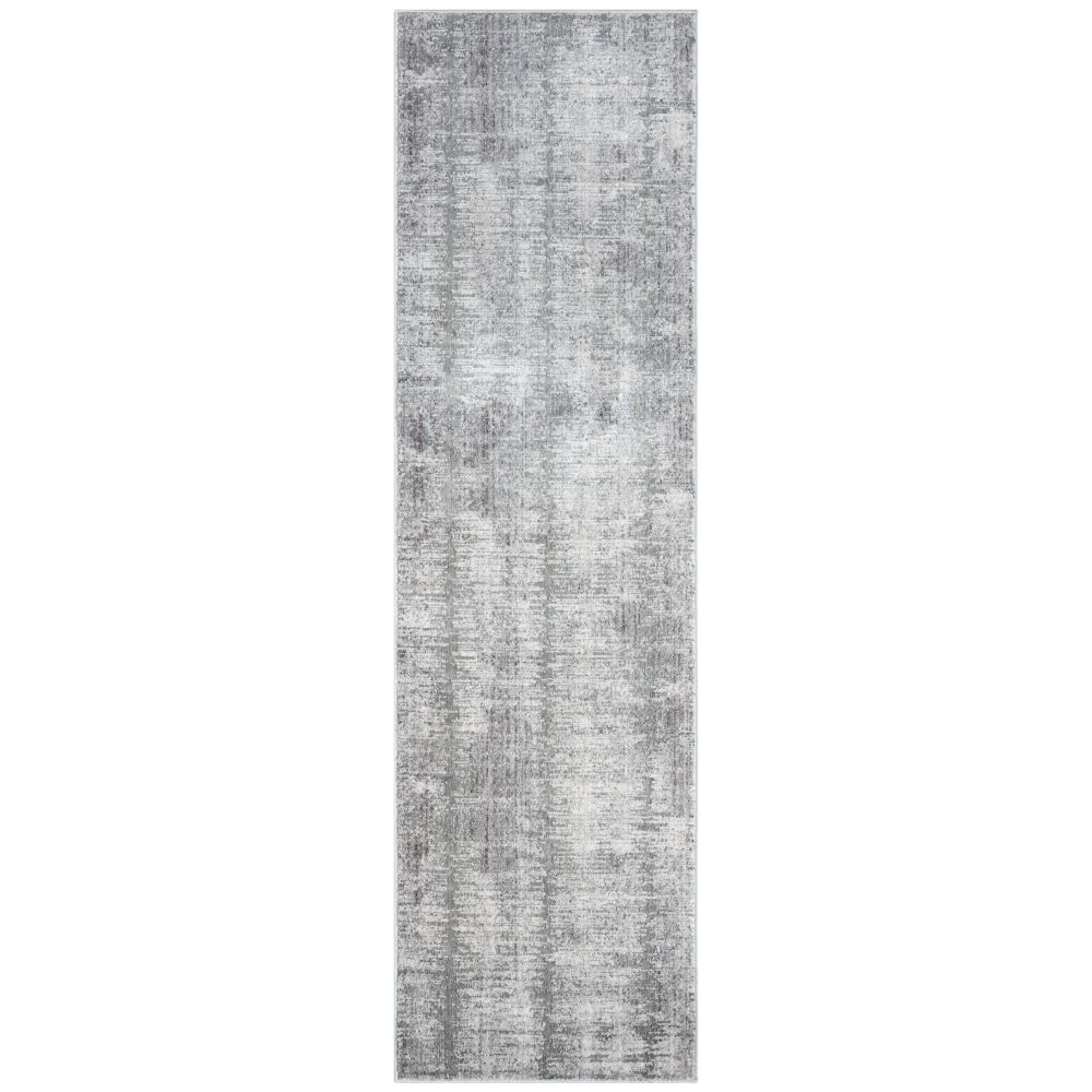 Nourison MAB03 Modern Abstract Area Rug in Grey White, 2