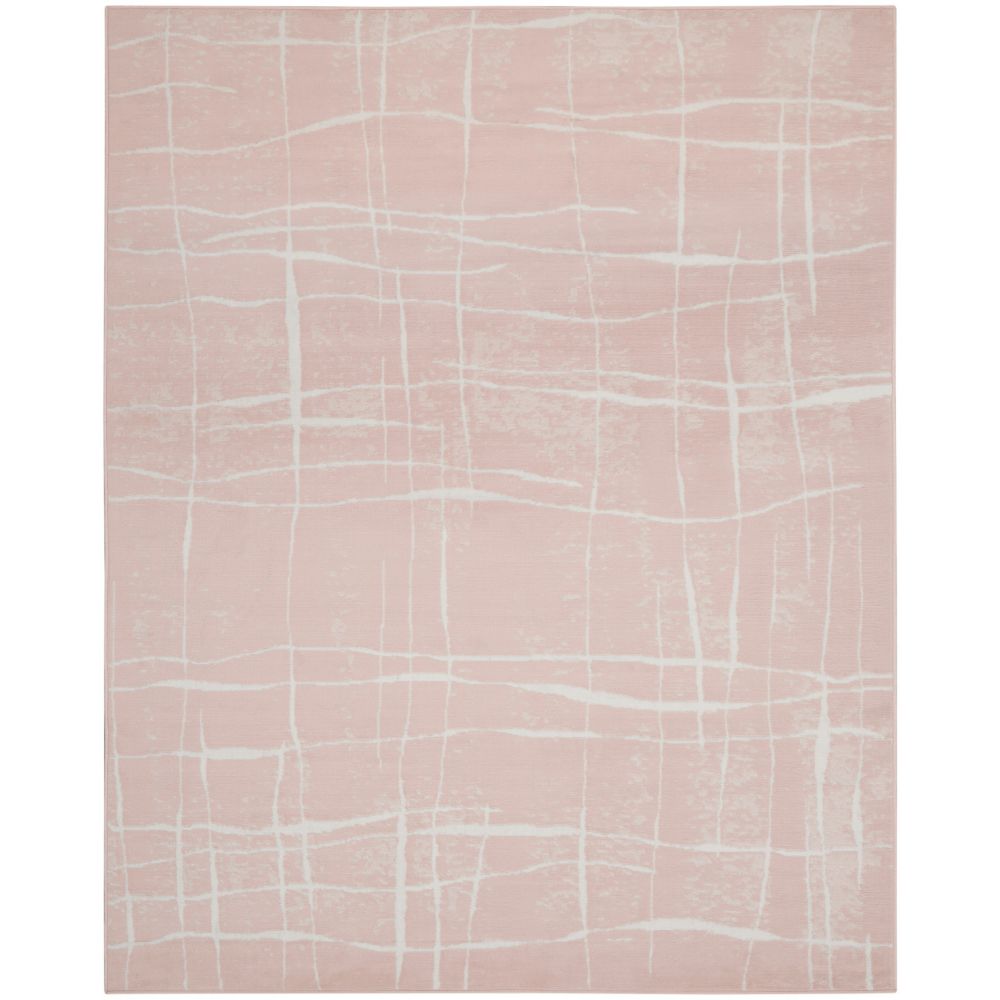 Nourison WHS09 Whimsical 7 Ft. x 10 Ft. Area Rug in Pink Ivory