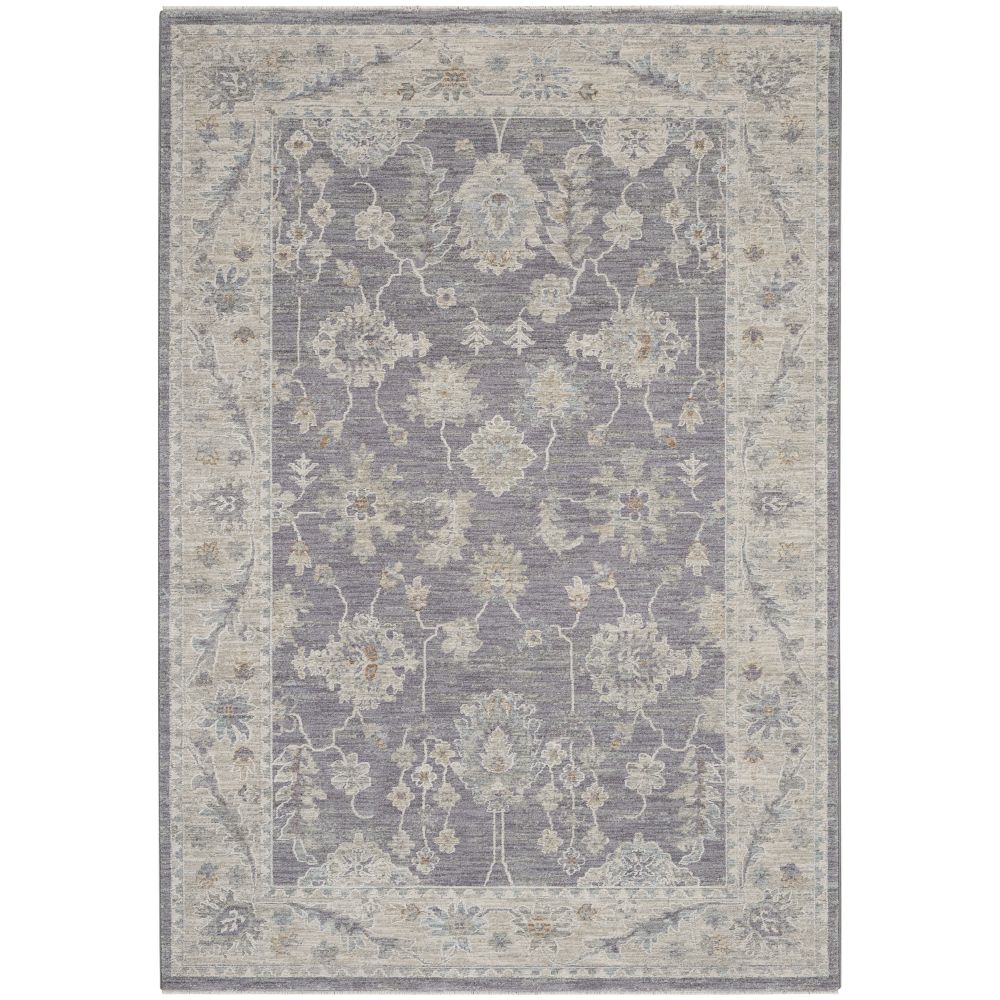 Nourison ASR03 Asher 3 Ft. 11 In. x 5 Ft. 11 In. Area Rug in Charcoal