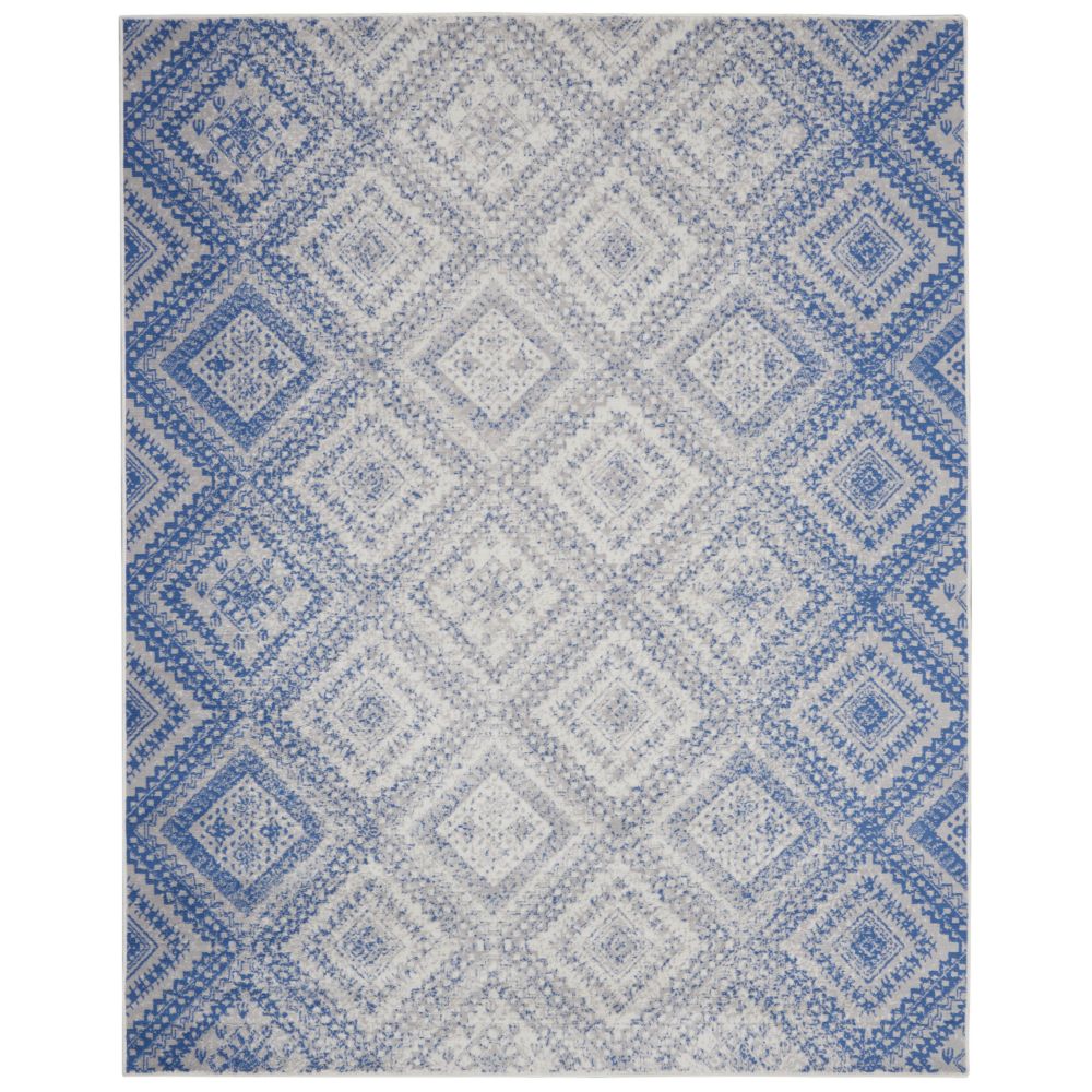 Nourison WHS17 Whimsical 7 Ft. x 10 Ft. Area Rug in Ivory Blue