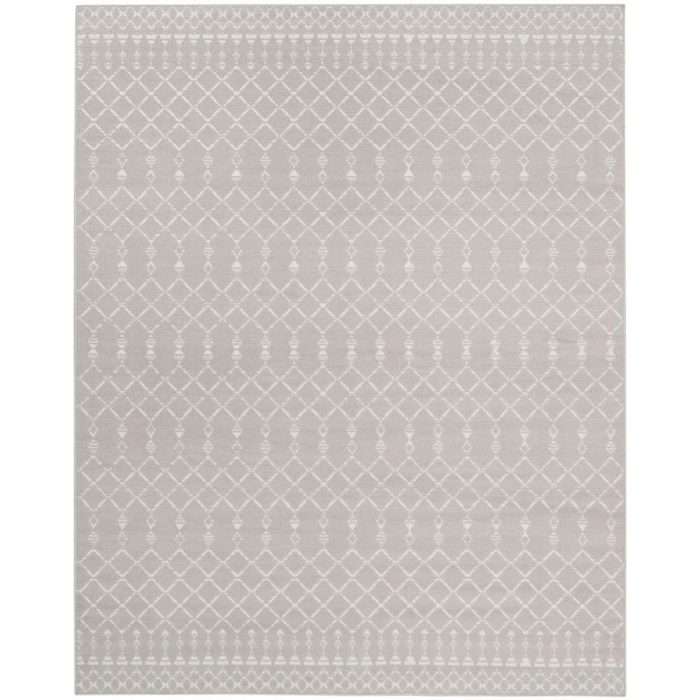 Nourison WHS02 Whimsical 8 Ft. x 10 Ft. Area Rug in Gray