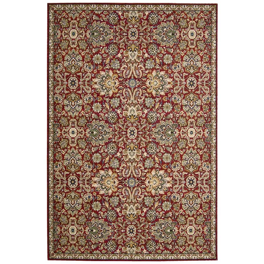 Nourison TML17 Timeless 9 Ft.9 In. x 13 Ft. Indoor/Outdoor Rectangle Rug in  Red