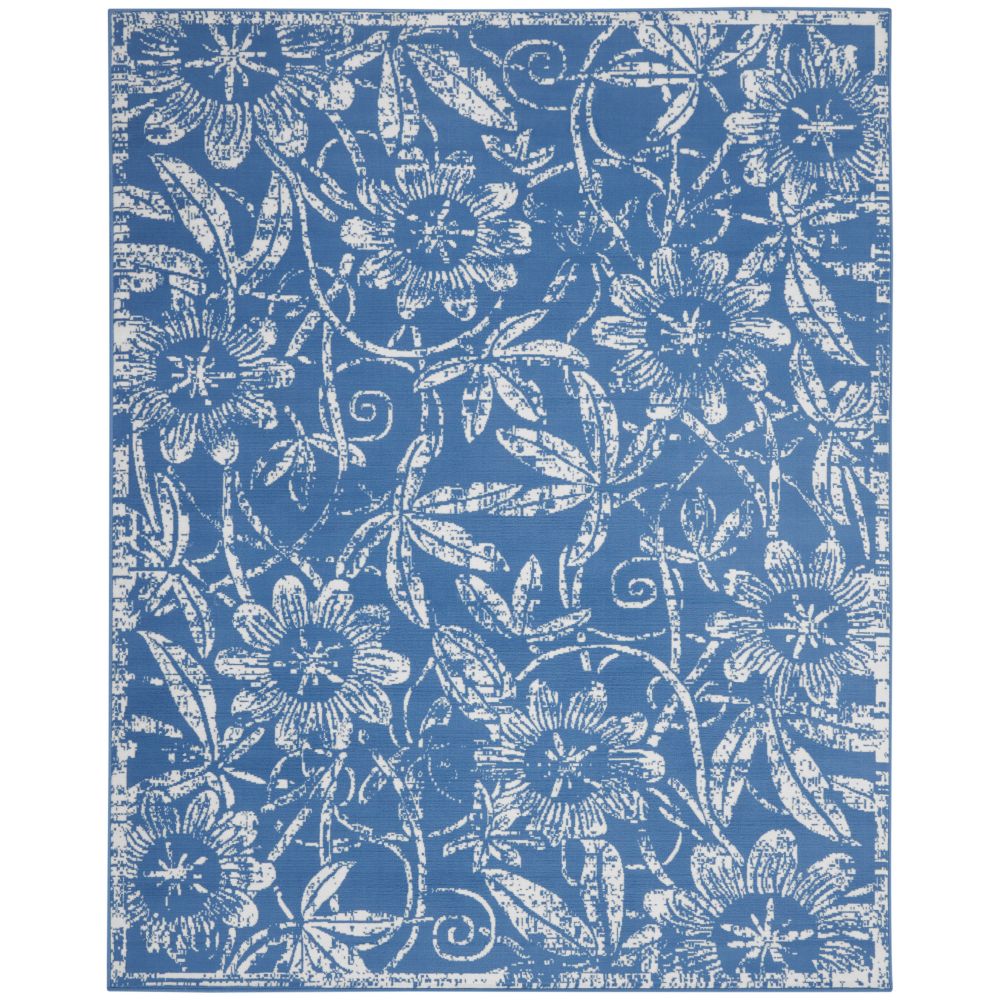 Nourison WHS05 Whimsical 7 Ft. x 10 Ft. Area Rug in Blue