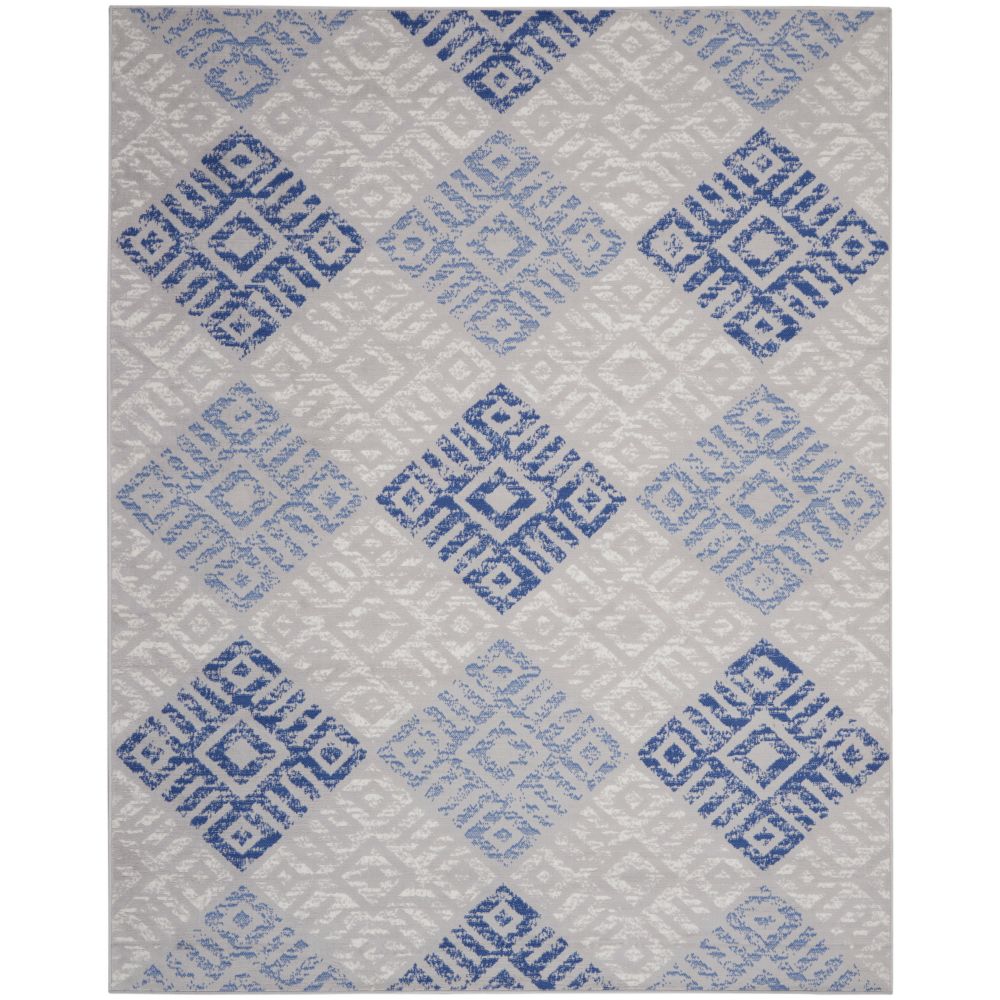 Nourison WHS18 Whimsical 7 Ft. x 10 Ft. Area Rug in Grey Blue