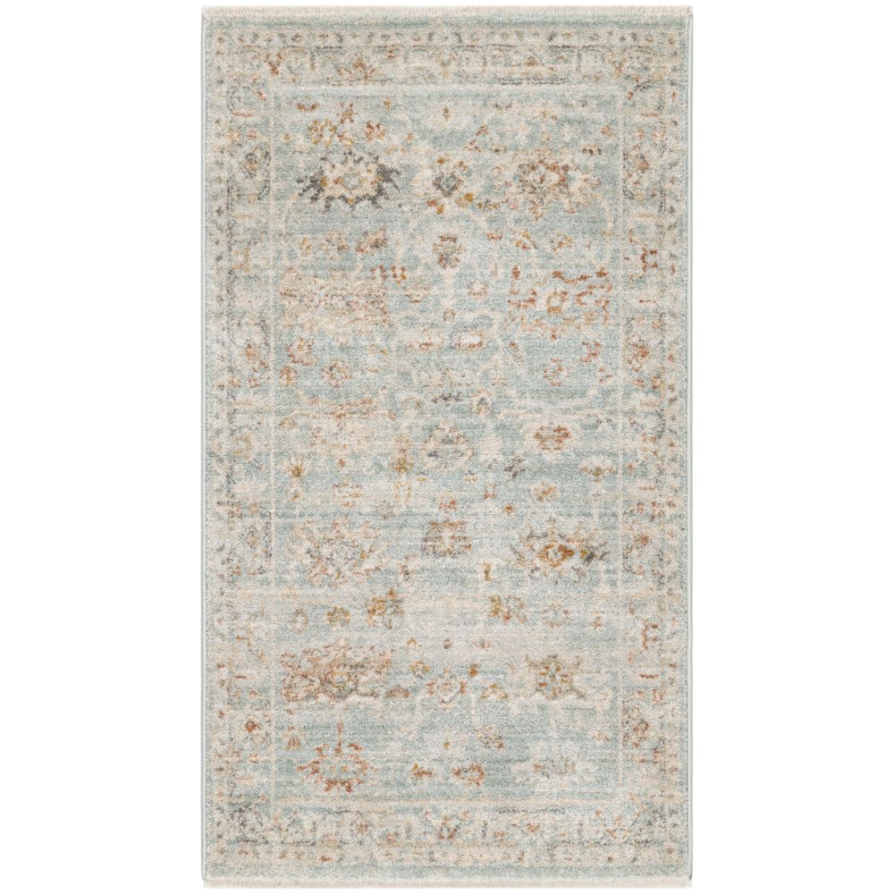 Nourison TRH02 Traditional Home Area Rug in Light Blue, 2