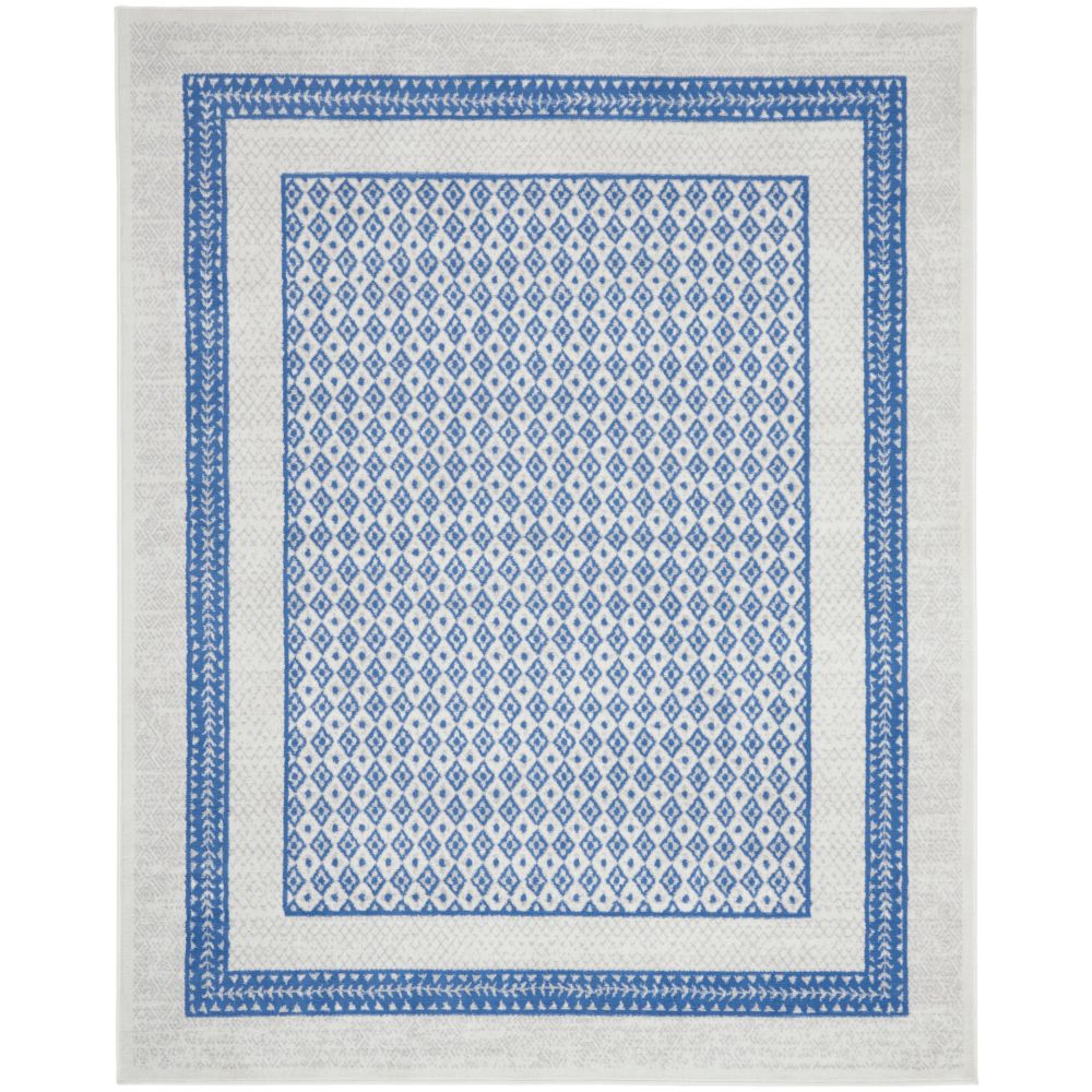 Nourison WHS13 Whimsical 8 Ft. x 10 Ft. Area Rug in Ivory Blue