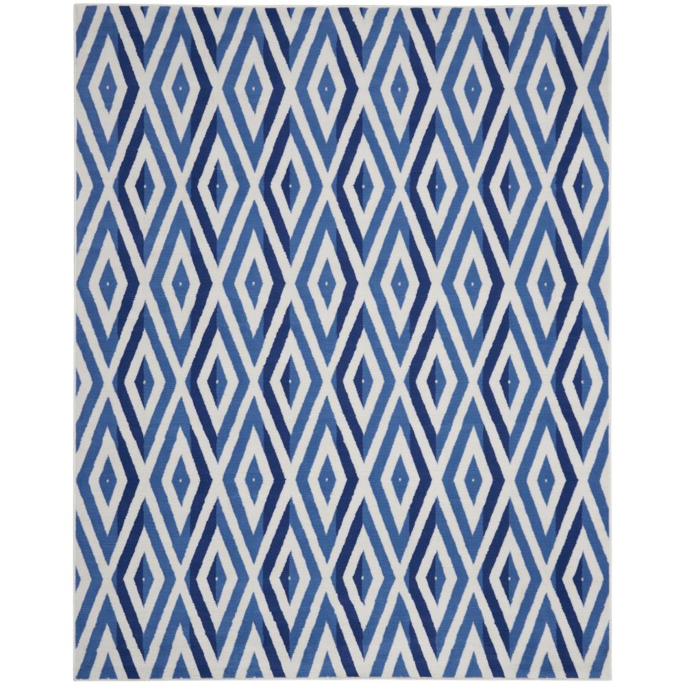 Nourison WHS04 Whimsical 7 Ft. x 10 Ft. Area Rug in Ivory Blue