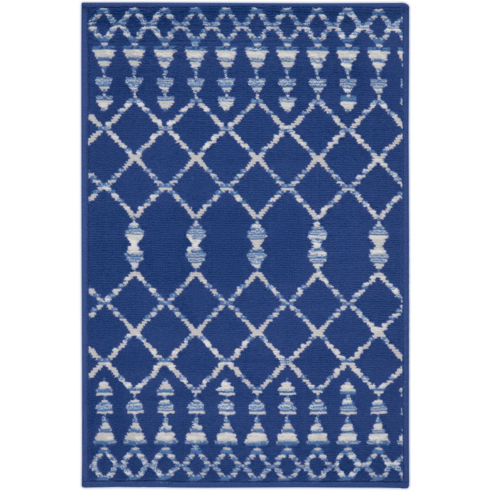 Nourison WHS02 Whimsical 2 Ft. x 3 Ft. Area Rug in Navy