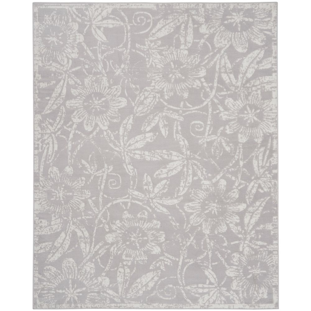 Nourison WHS05 Whimsical 8 Ft. x 10 Ft. Area Rug in Gray