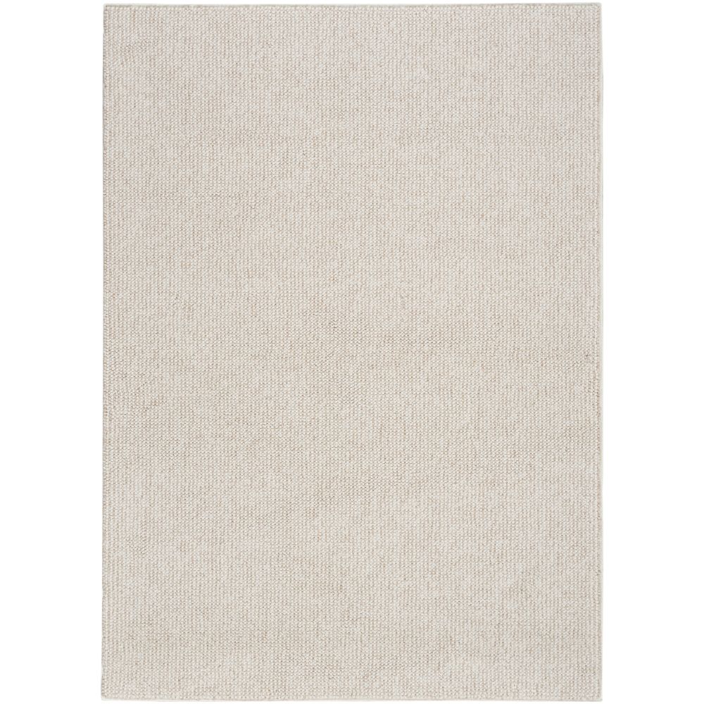Nourison TXH01 Textured Home Area Rug 9 ft. X 12 ft. in Ivory Beige