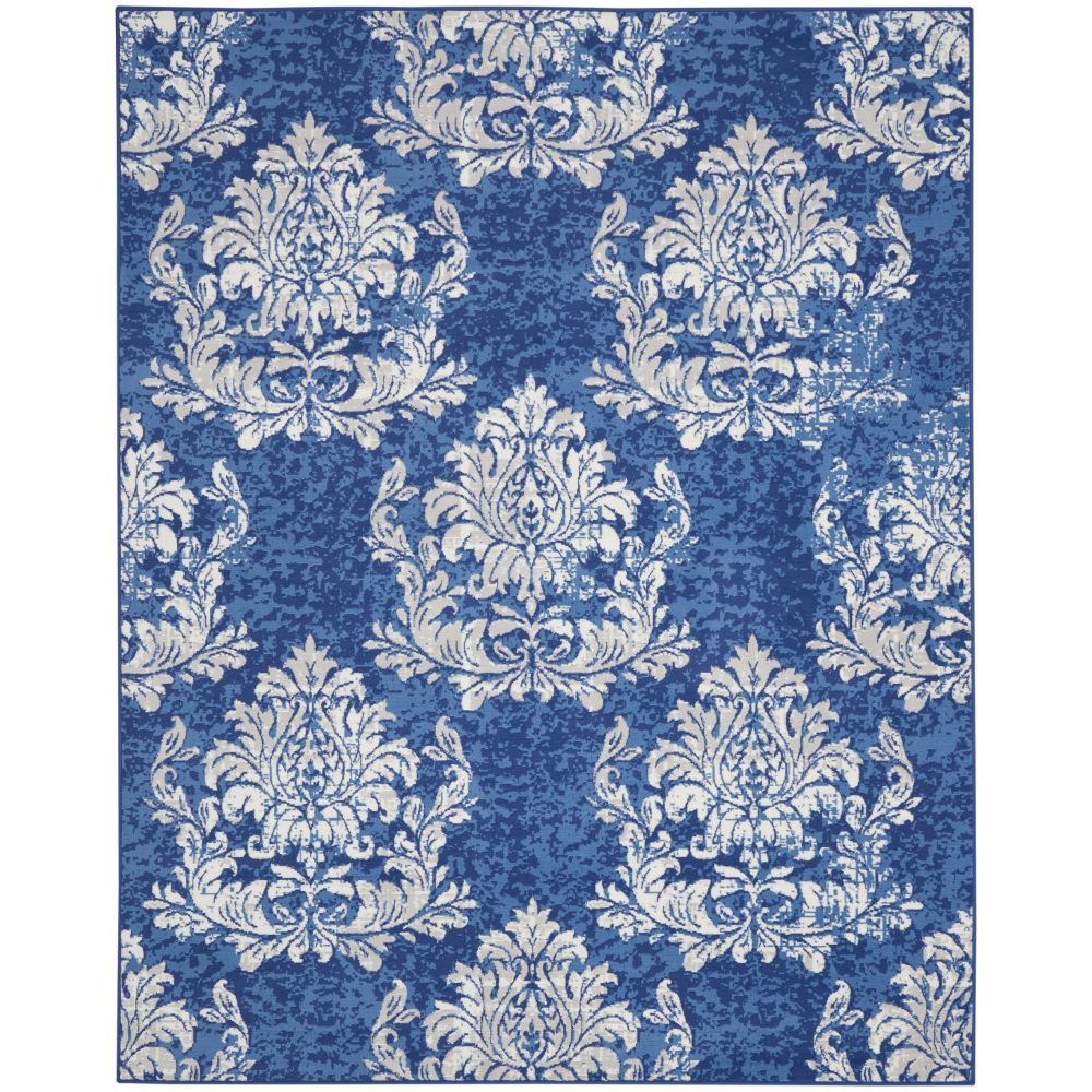 Nourison WHS11 Whimsical 8 Ft. x 10 Ft. Area Rug in Navy Ivory