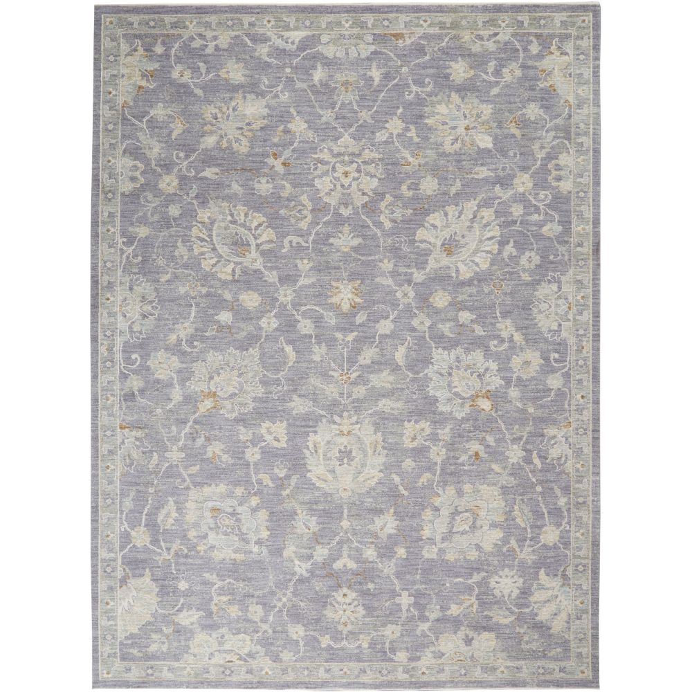 Nourison ASR04 Asher 7 Ft. 10 In. x 10 Ft. 4 In. Area Rug in Charcoal