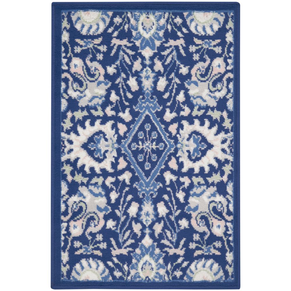 Nourison WHS10 Whimsical 2 Ft. x 3 Ft. Area Rug in Navy Multicolor