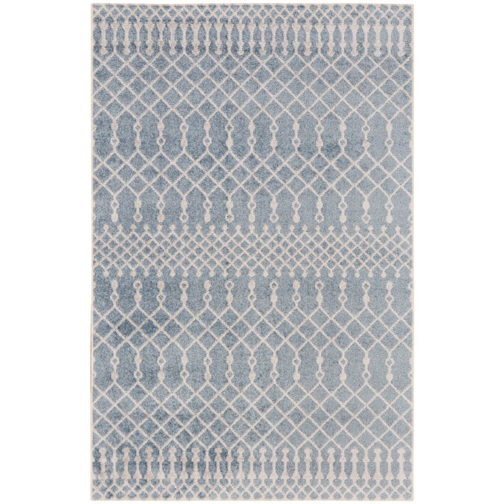 Nourison ASW10 Astra Machine Washable Area Rug in Blue, 3