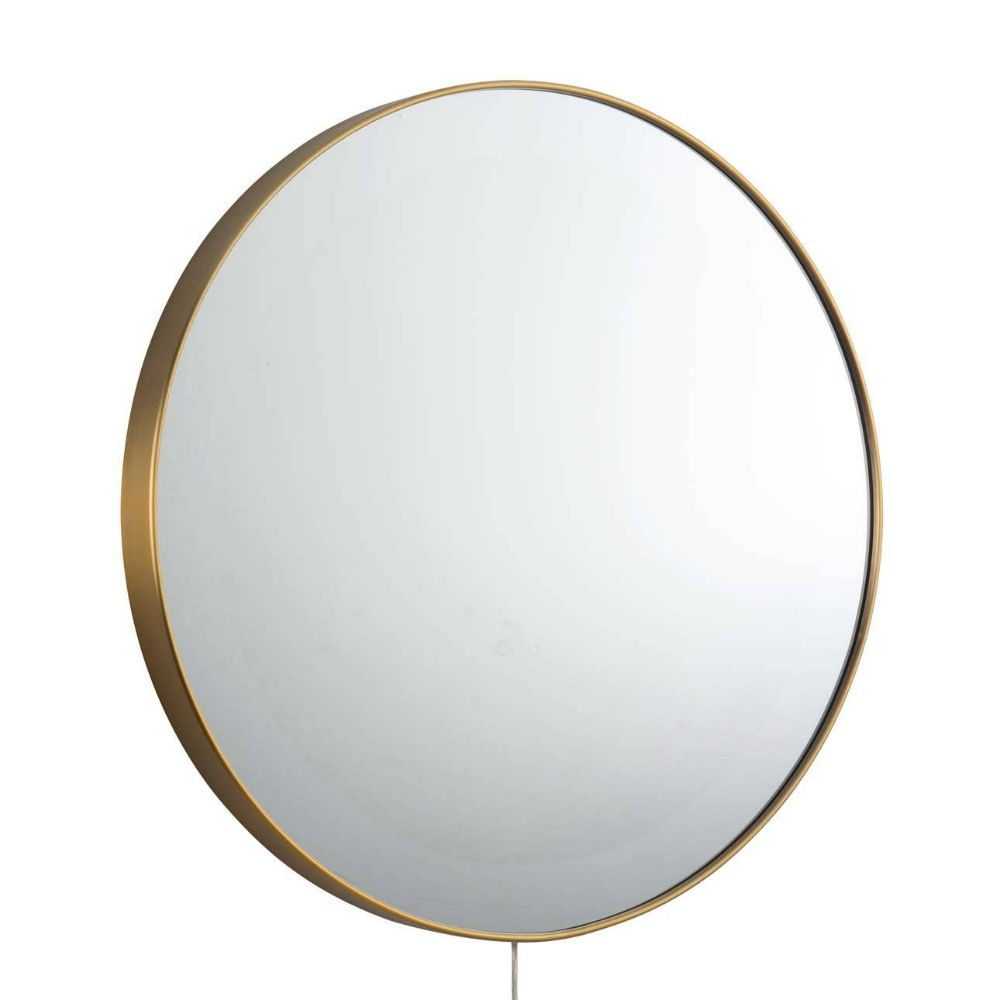 Nova Lighting 4111717CH Carnival 36" Round LED Infinity mirror, Polished Chrome 36"