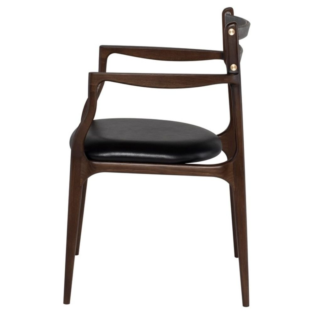 Nuevo HGDA796 Assembly Dining Chair in Black
