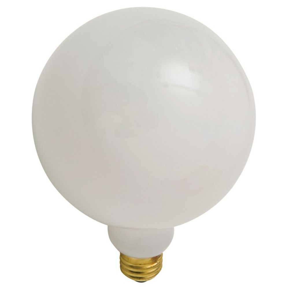 Nuevo HGML330 Anchors White Glass Light Bulb in White