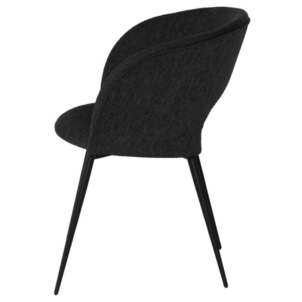 Nuevo HGNE317 Alotti Dining Chair in Activated Charcoal