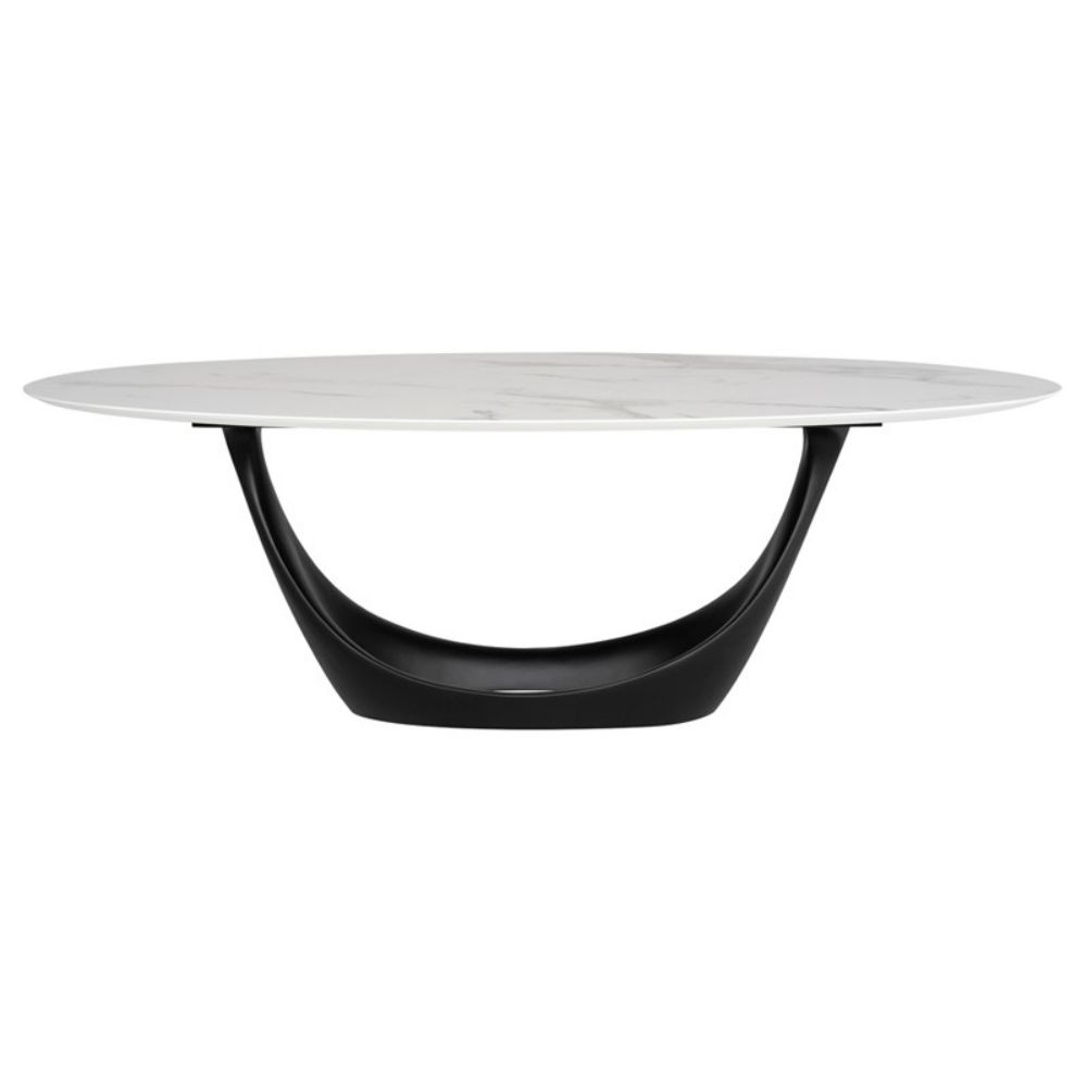 Nuevo HGNE330 Montana Dining Table in White