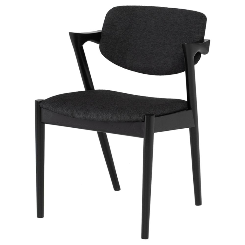 Nuevo HGNH108 Kalli Dining Chair in Activated Charcoal