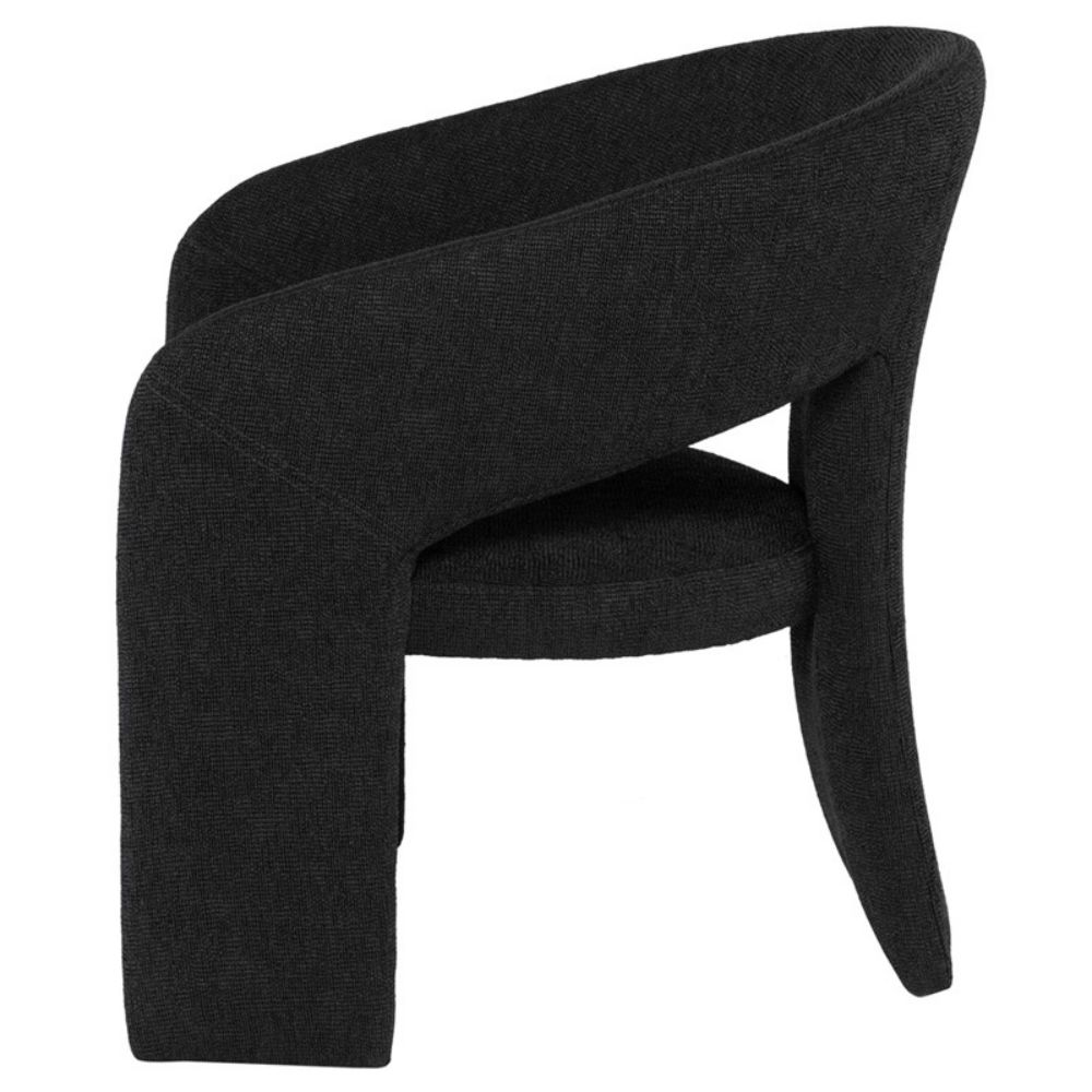 Nuevo HGSN239 Anise Occasional Chair in Activated Charcoal