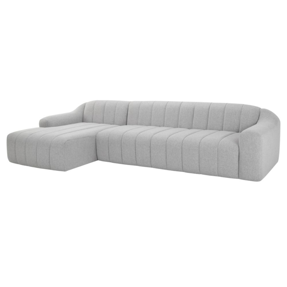 Nuevo HGSN426 Coraline Sectional Sofa in Linen