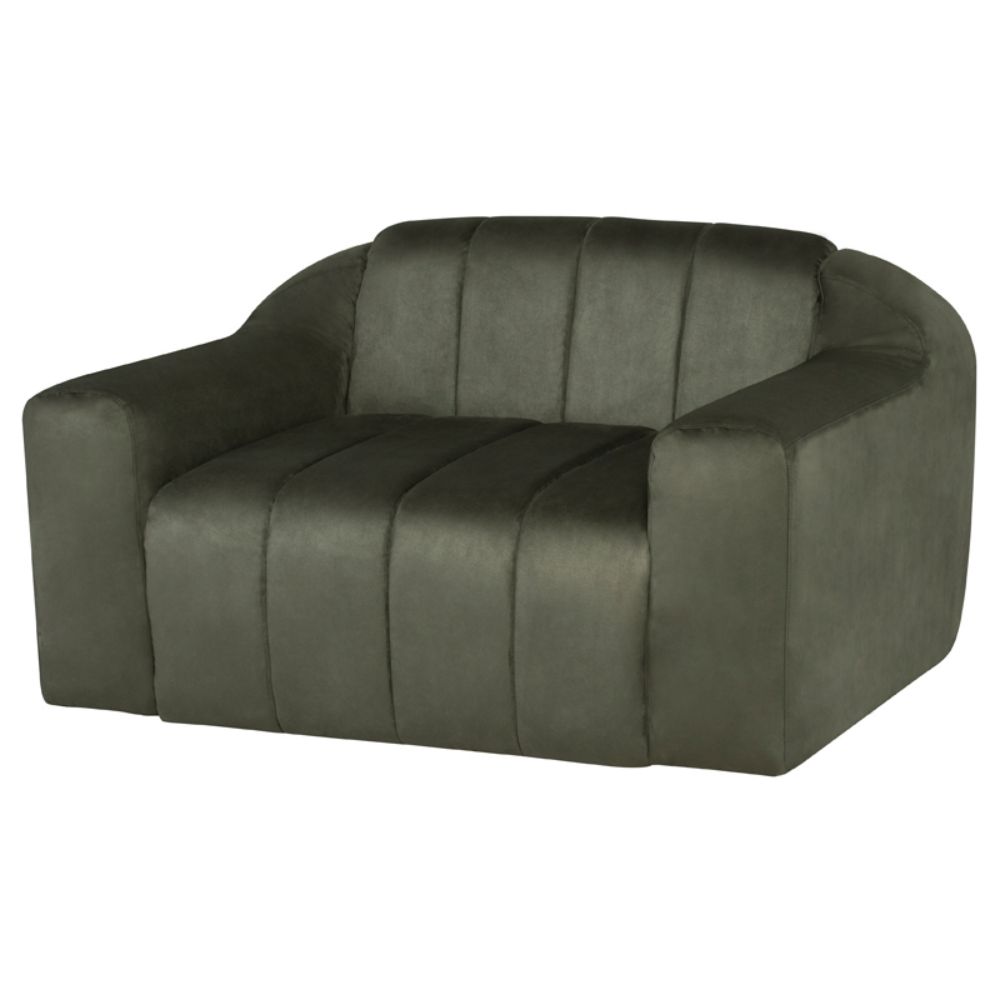 Nuevo HGSN438 Coraline Single Seat Sofa in Sage Microsuede