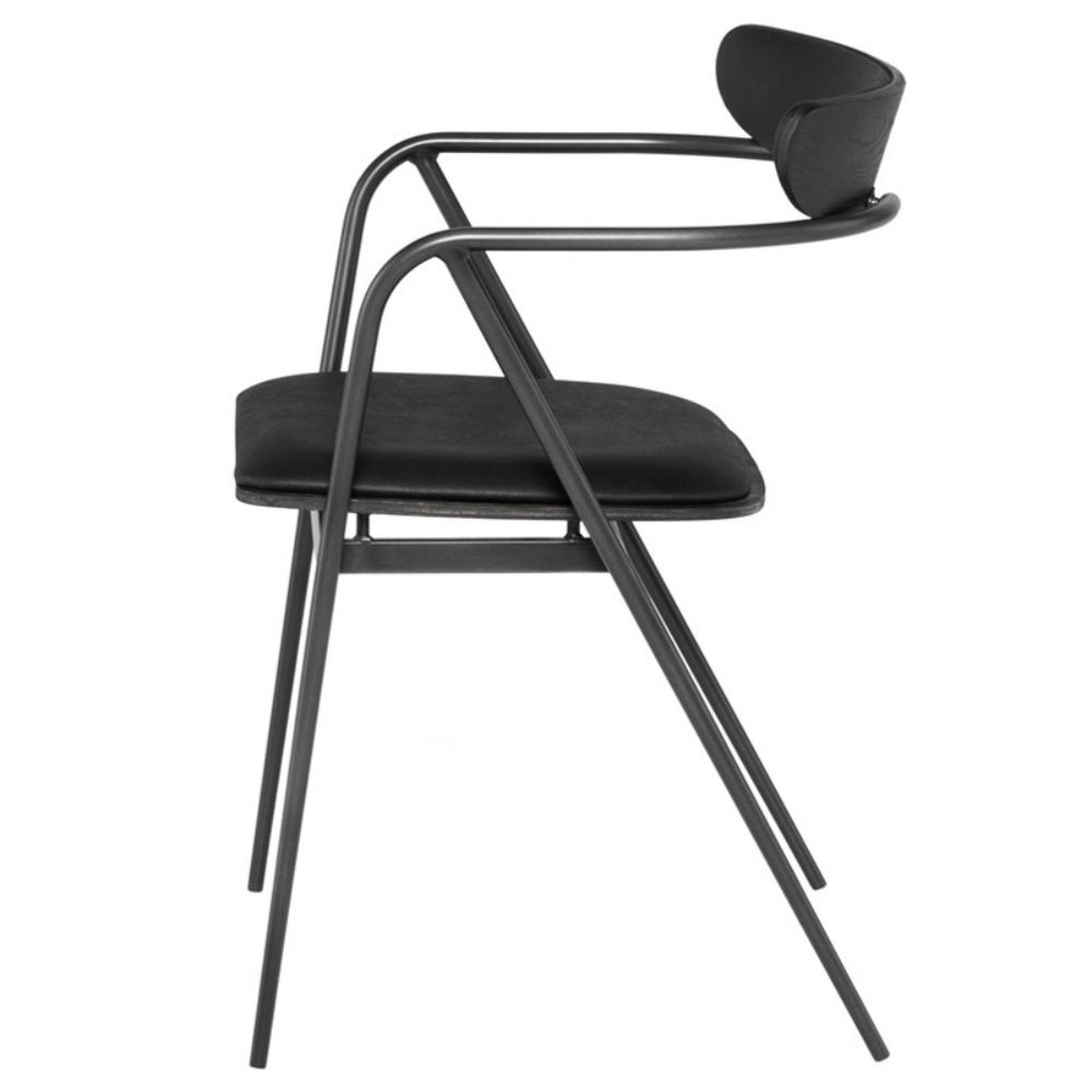 Nuevo HGSR793 Gianni Dining Chair in Raven